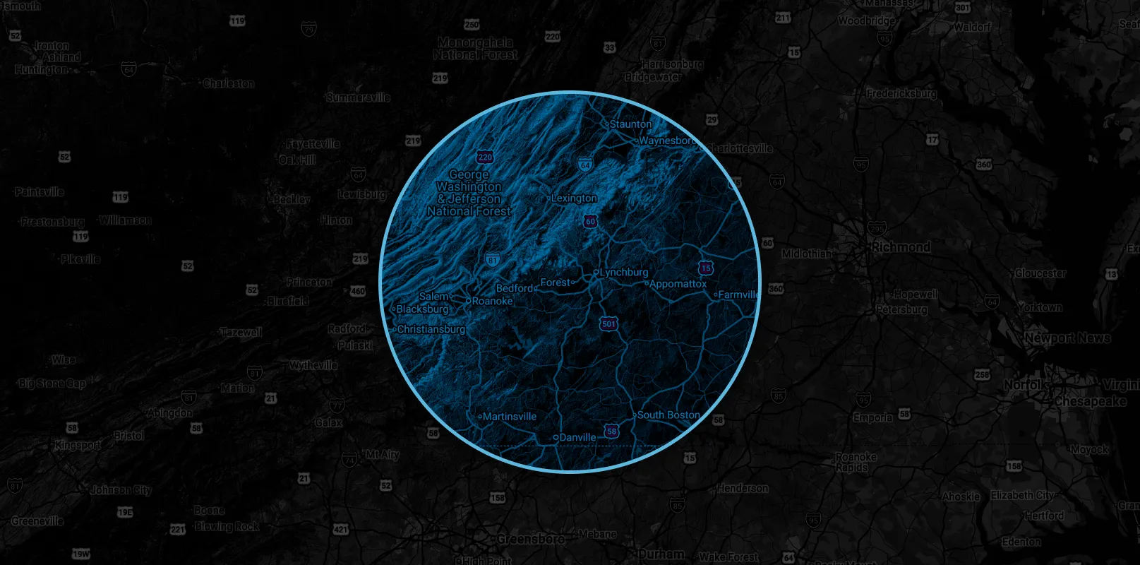 map full width