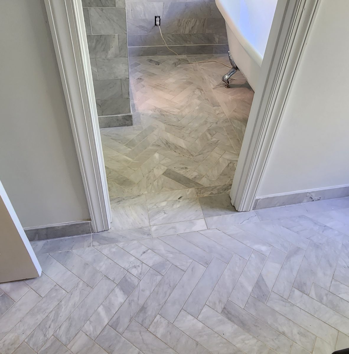 custom tilework install forest va